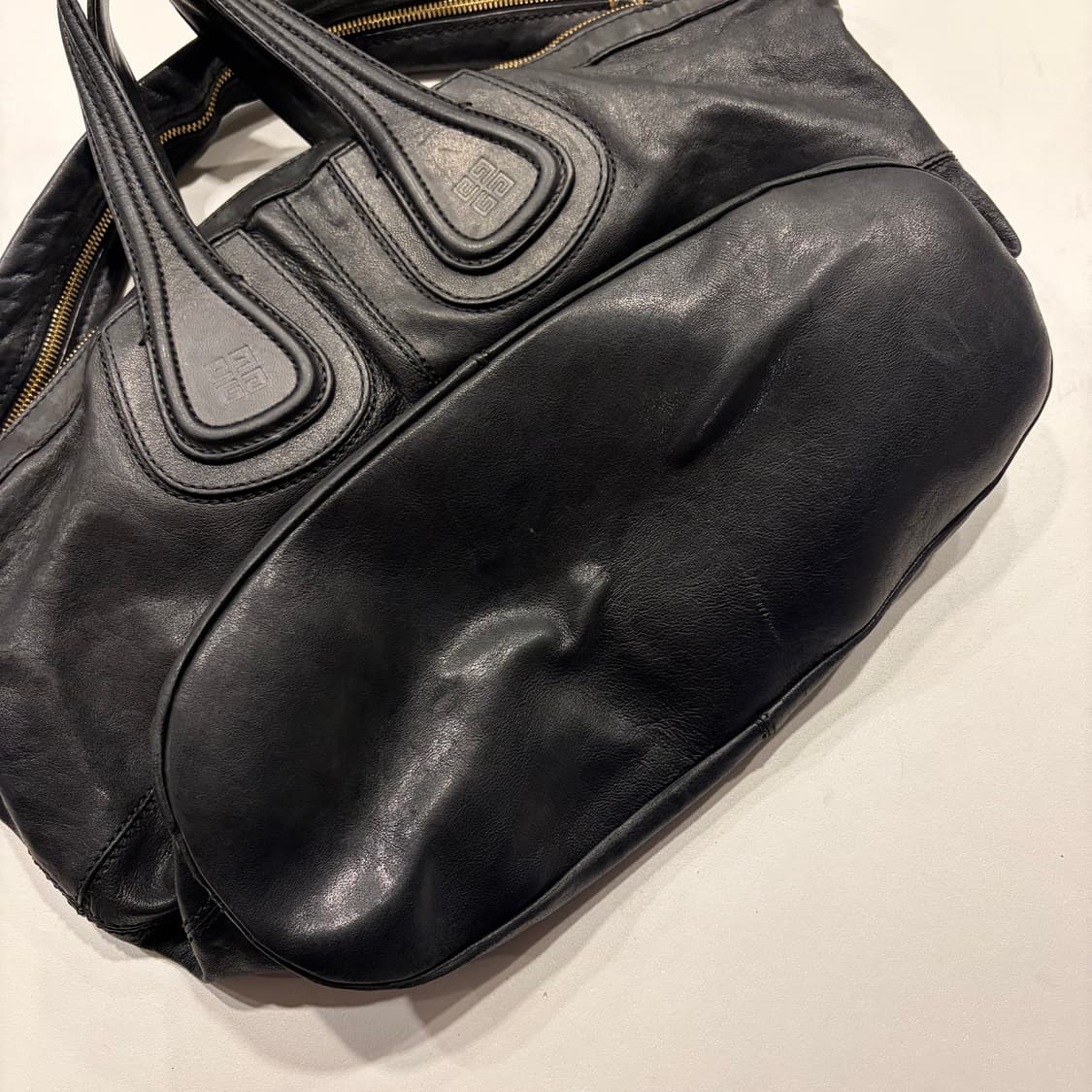 지방시 나이팅게일 레더 블랙 2WAY 토트백 숄더백 상품이미지5