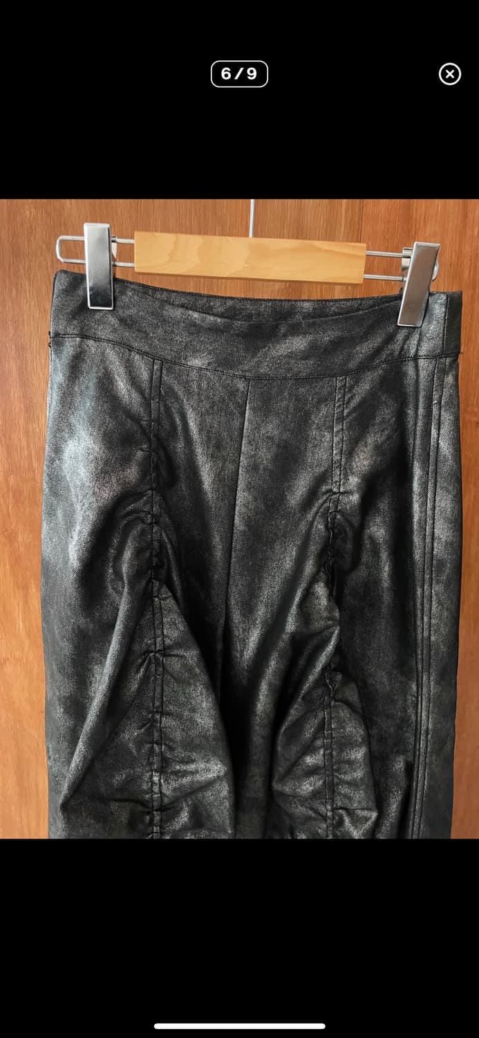 Faye파예 Glossy balloon leather long pants 상품이미지4