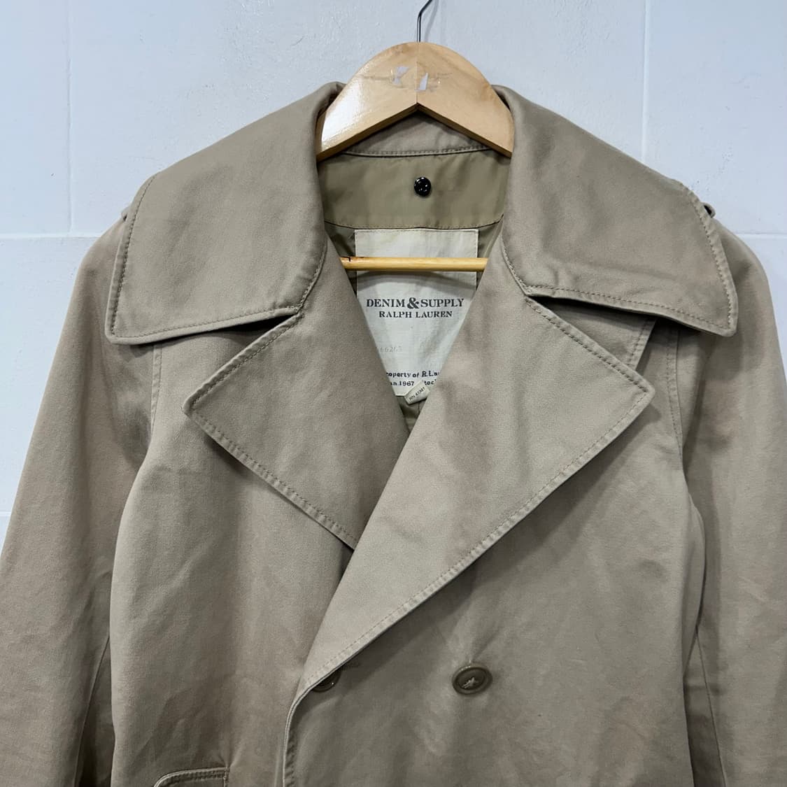 폴로 데님앤서플라이 트렌치 코트 상품이미지2