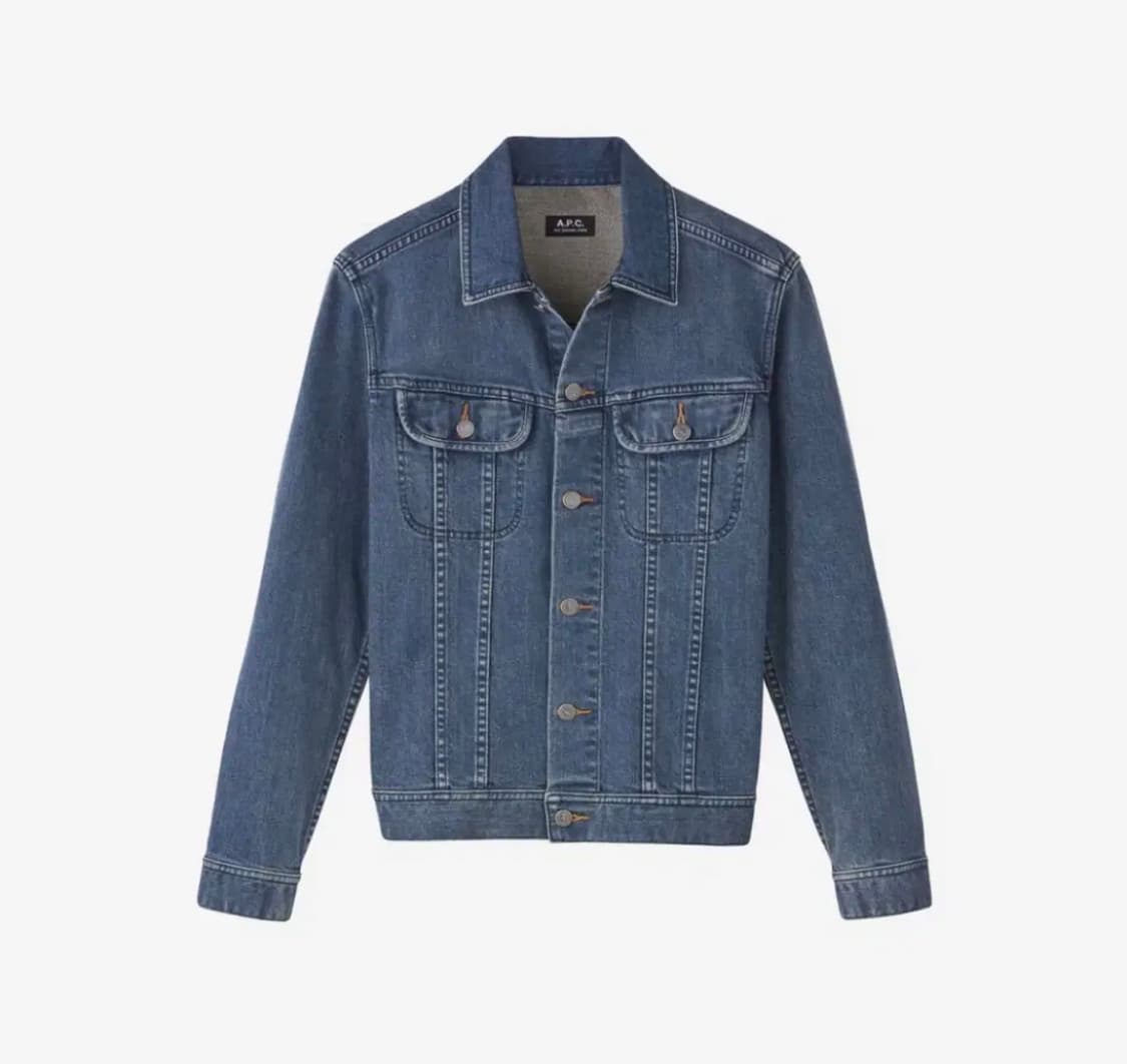 [M]아페쎄 apc 데님 자켓 워크블루 상품이미지1