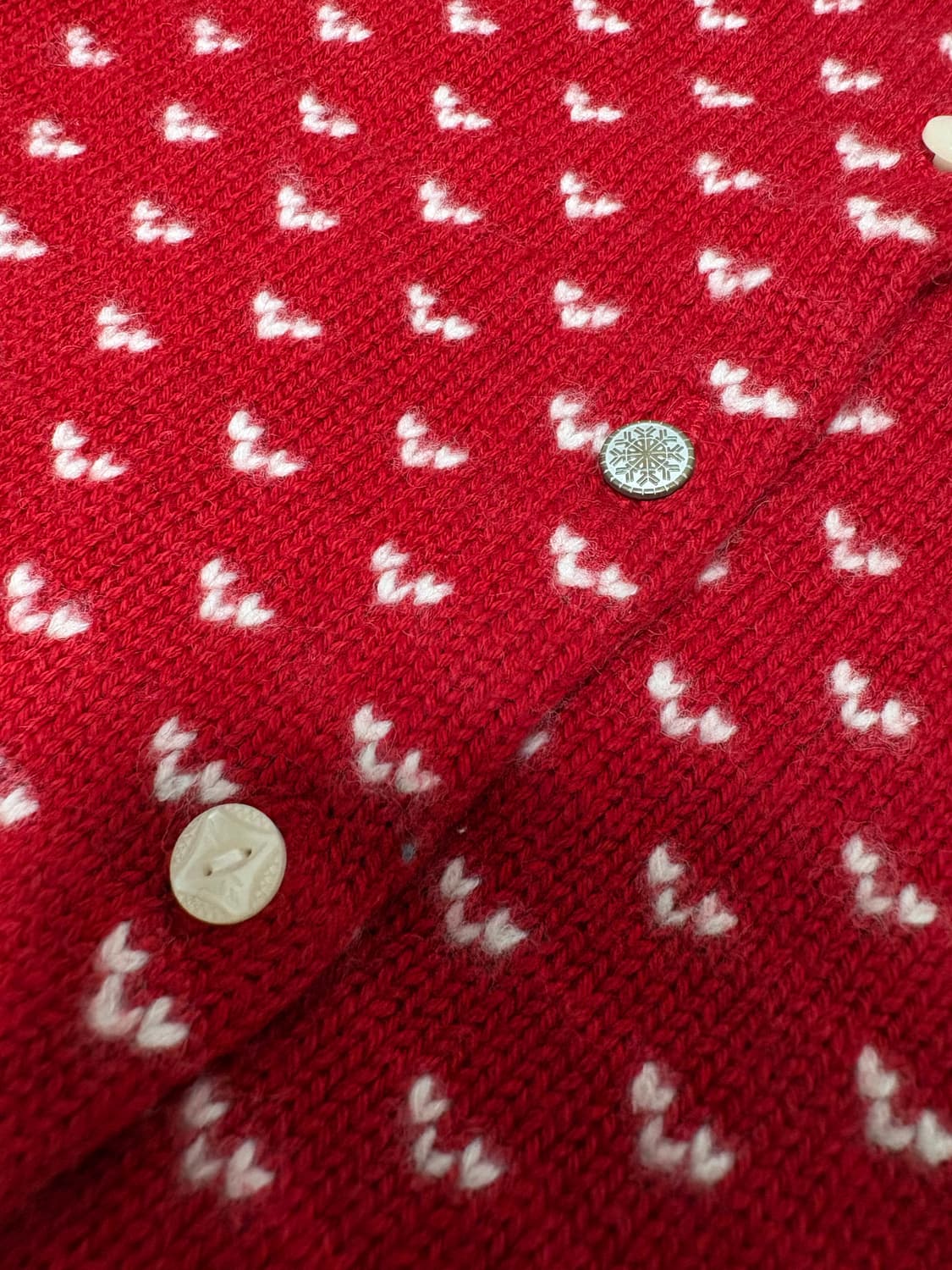 Polo Ralph Lauren 여아 주니어 노르딕 스웨터 가디건 L 상품이미지3