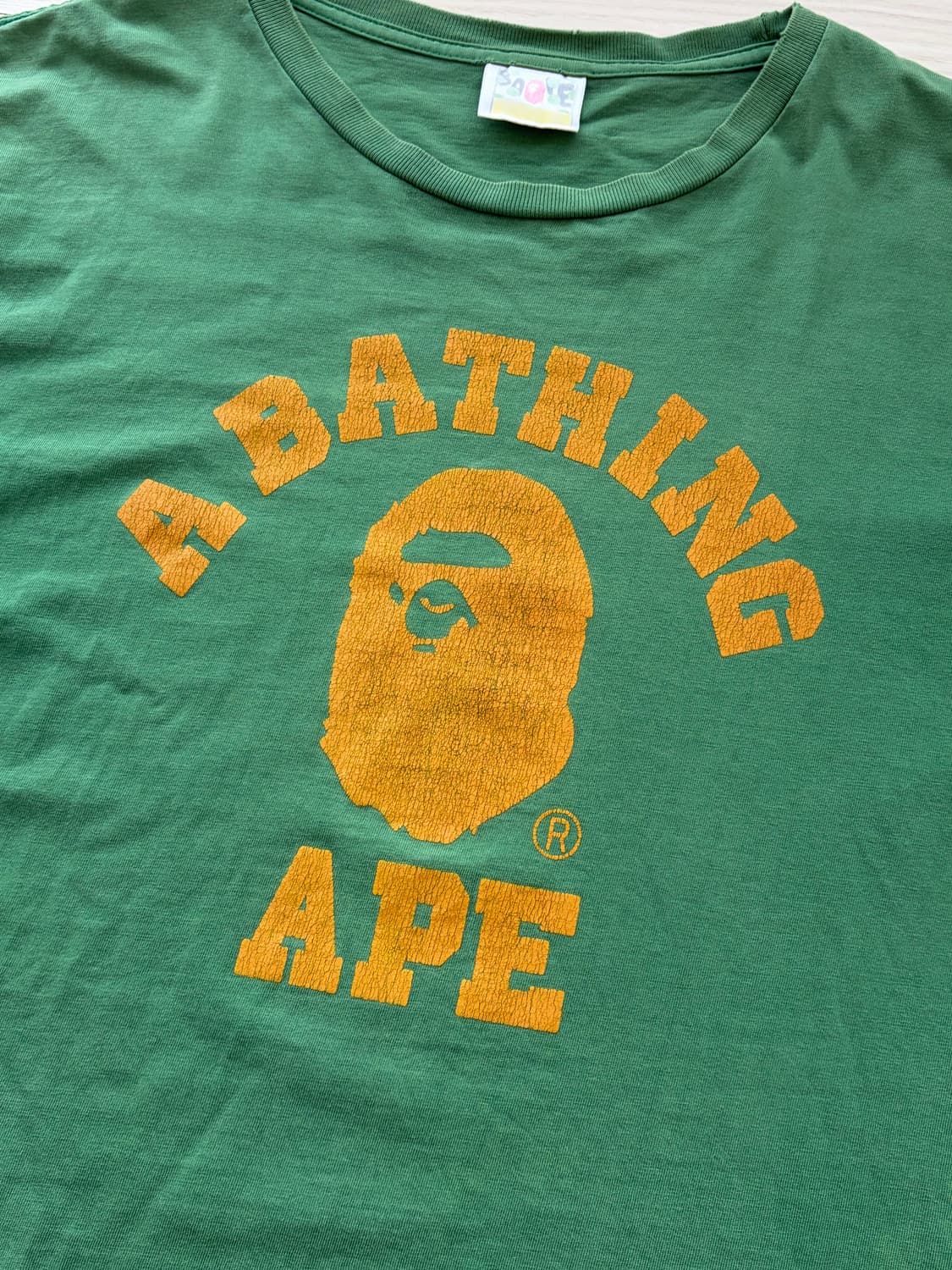 00s 올드 베이프 Bape 오리지널 빈티지 프린팅 티셔츠 L 상품이미지3