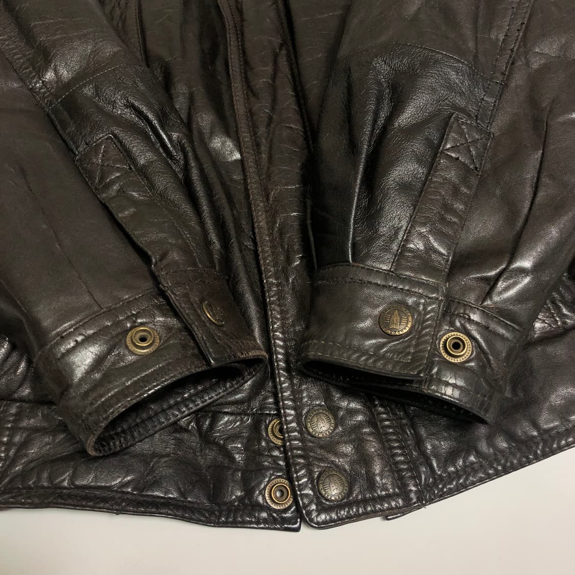 런던포그 소가죽 자켓 L 상품이미지6