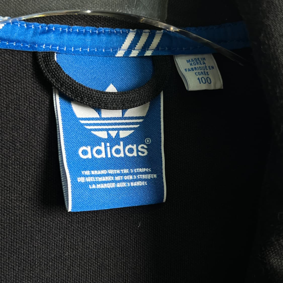 아디다스 유로파 블랙 트랙탑 져지 100 상품이미지3