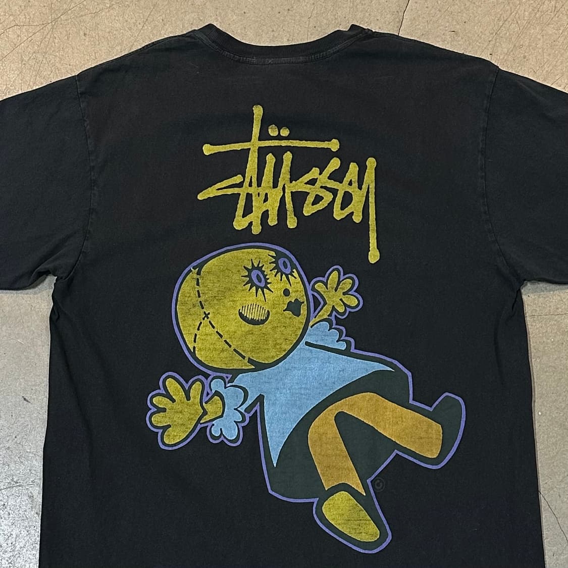 M 스투시 돌리 피그먼트 다이드 반팔 티셔츠 상품이미지1