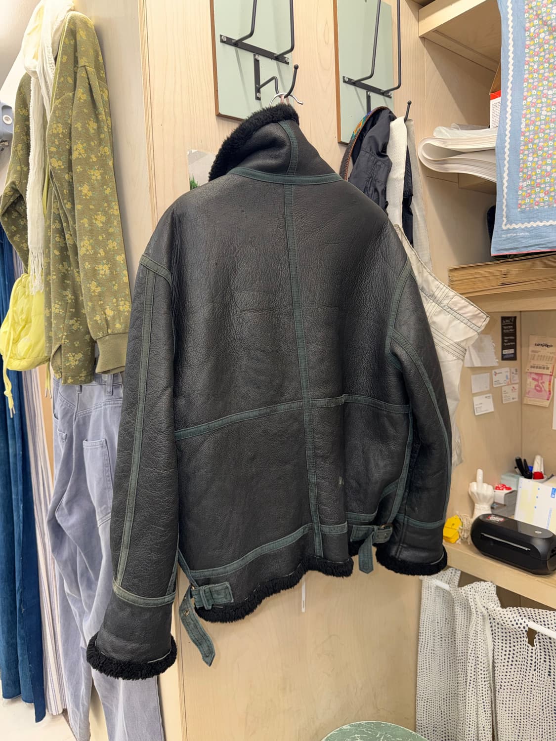 B-3 type sheep skin jacket 상품이미지5