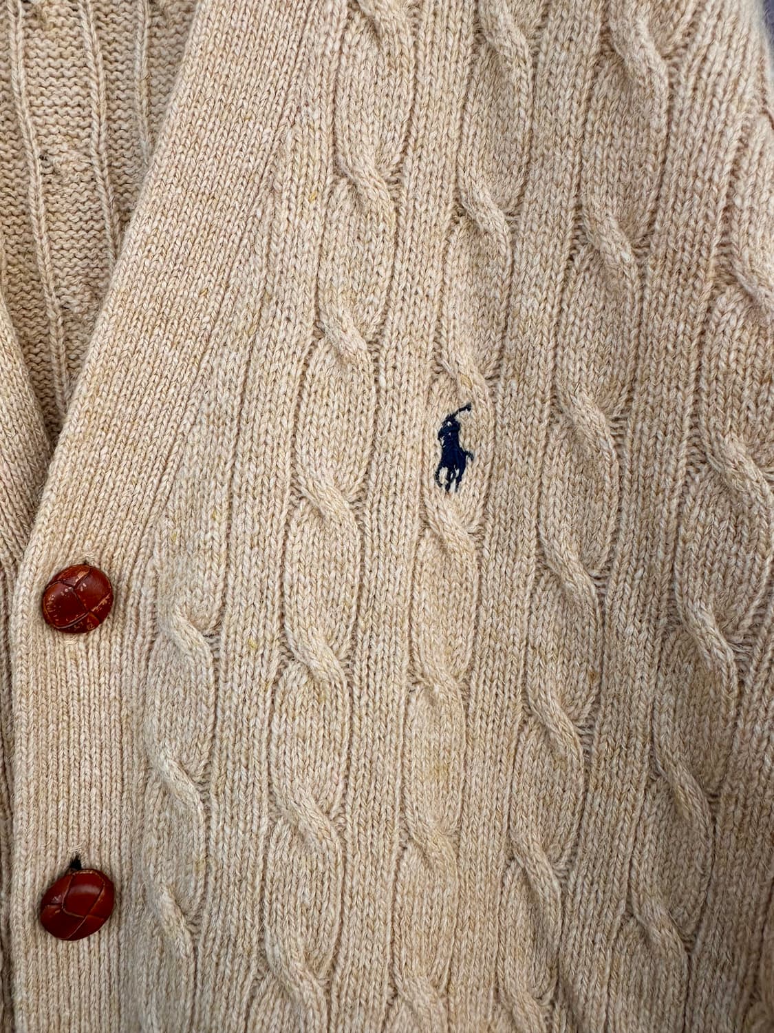 폴로 쉐틀랜드 울 가디건 (100% Shetland Wool) 상품이미지6