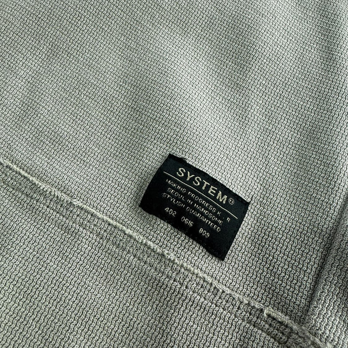 시스템옴므 패치 포켓 롱 슬리브 상품이미지2