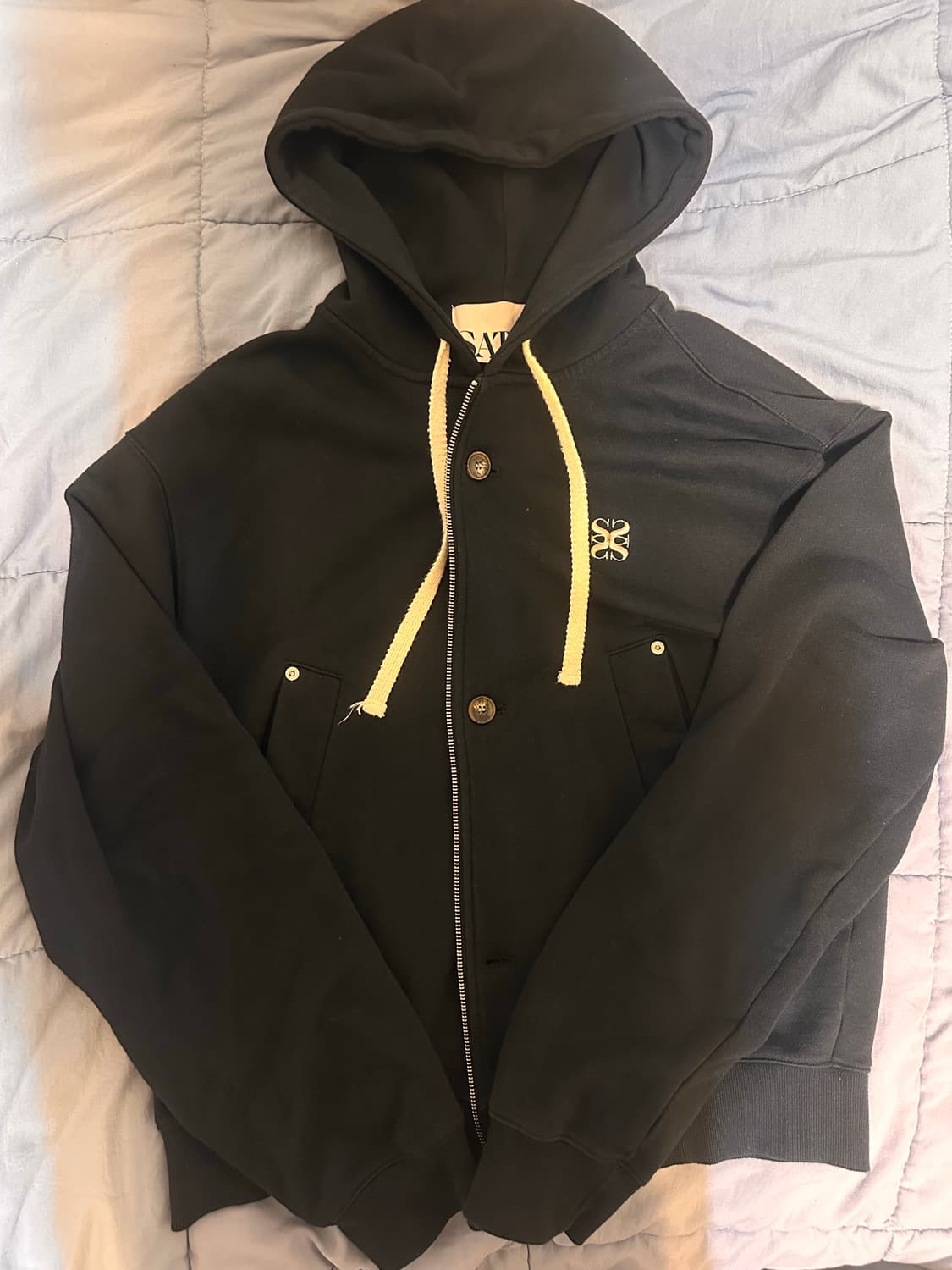 세터 후드집업 네이비 xl 상품이미지2