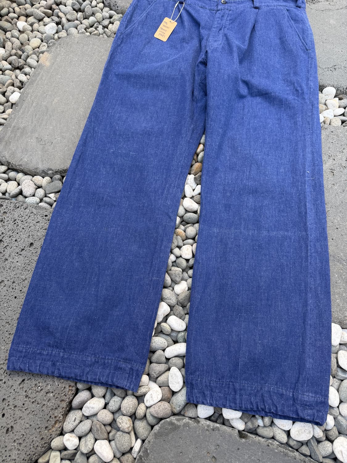 1970s FRENCH WORK DENIM WIDE 데님 프렌치워크팬츠 상품이미지6