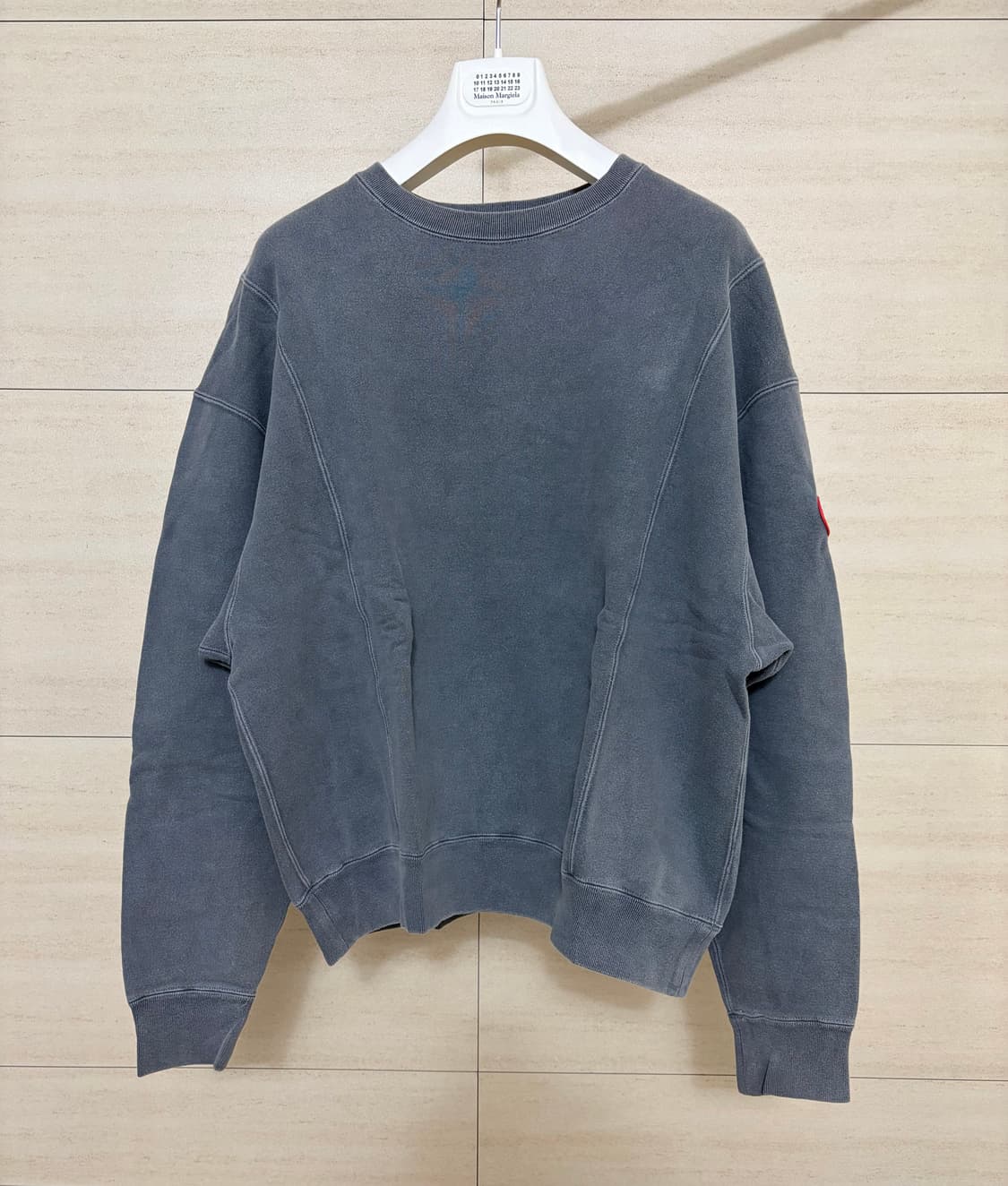 21SS 카브엠트 OVERDYE CUT LINE CREW NECK 상품이미지1