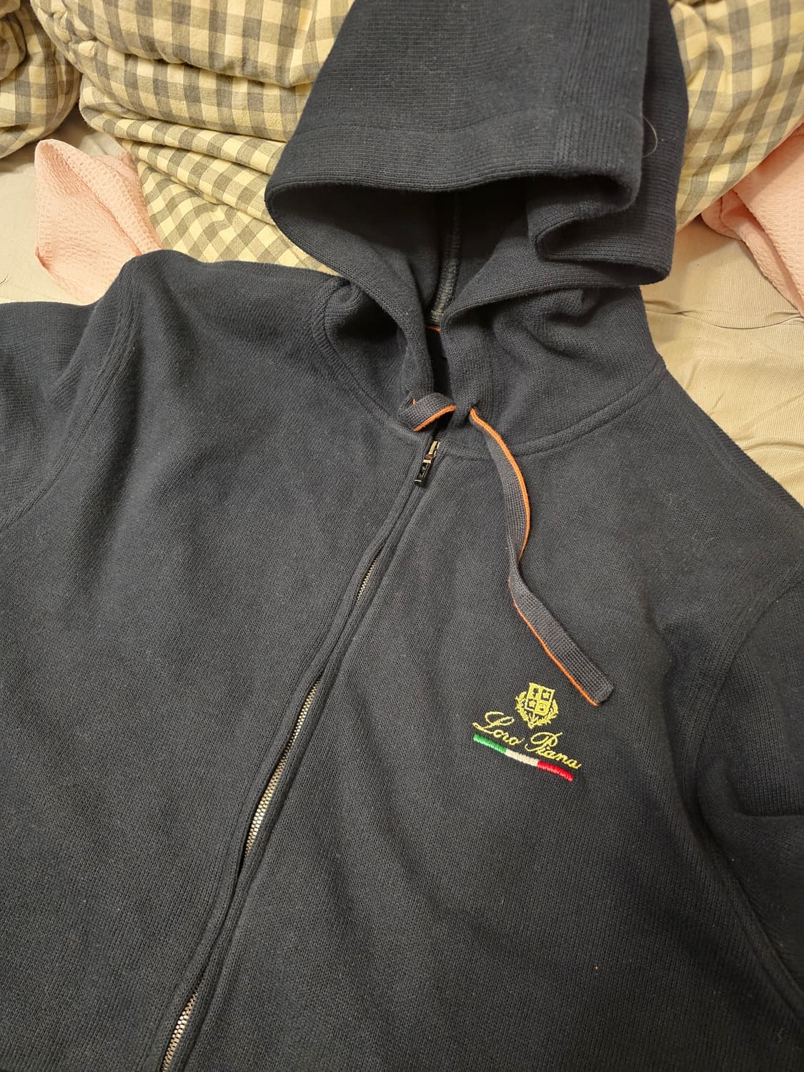 로로피아나 홀시 후드 집업 상품이미지1