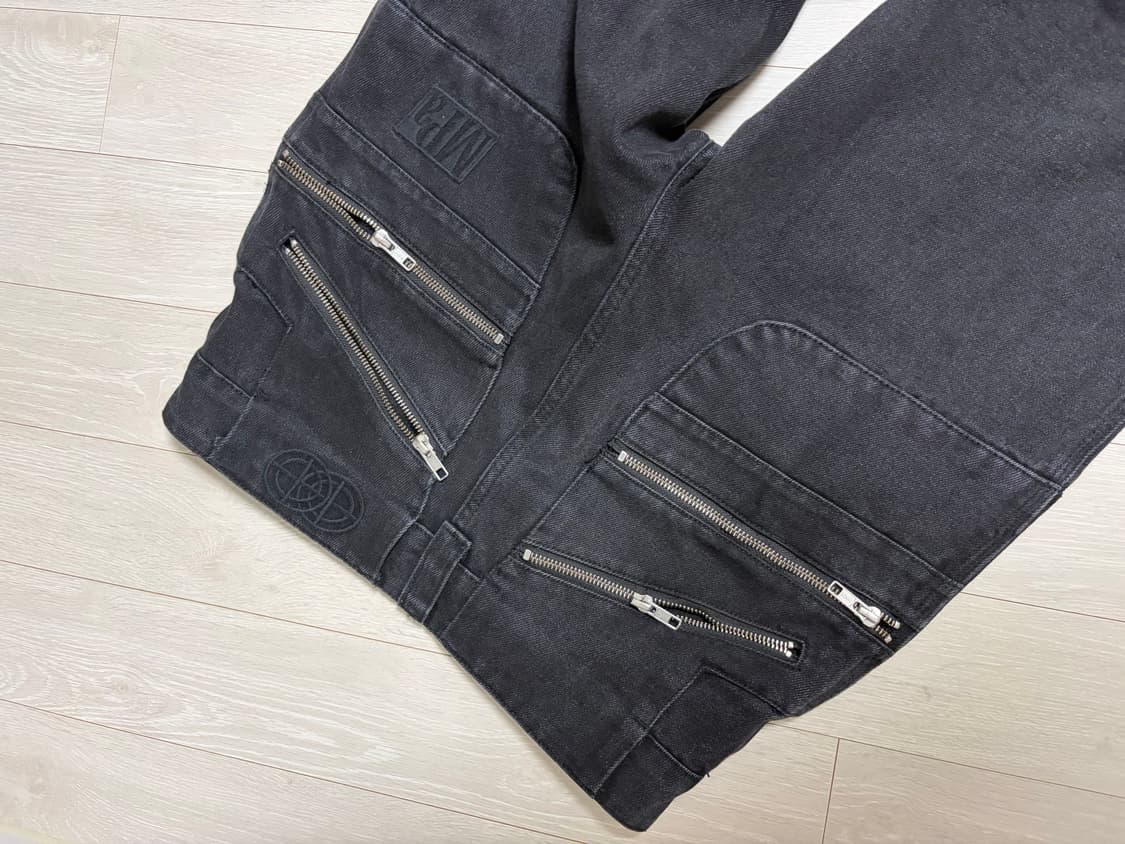 플라스틱프로덕트  MPa SPLIT POCKET PANTS (BLACK) 상품이미지4