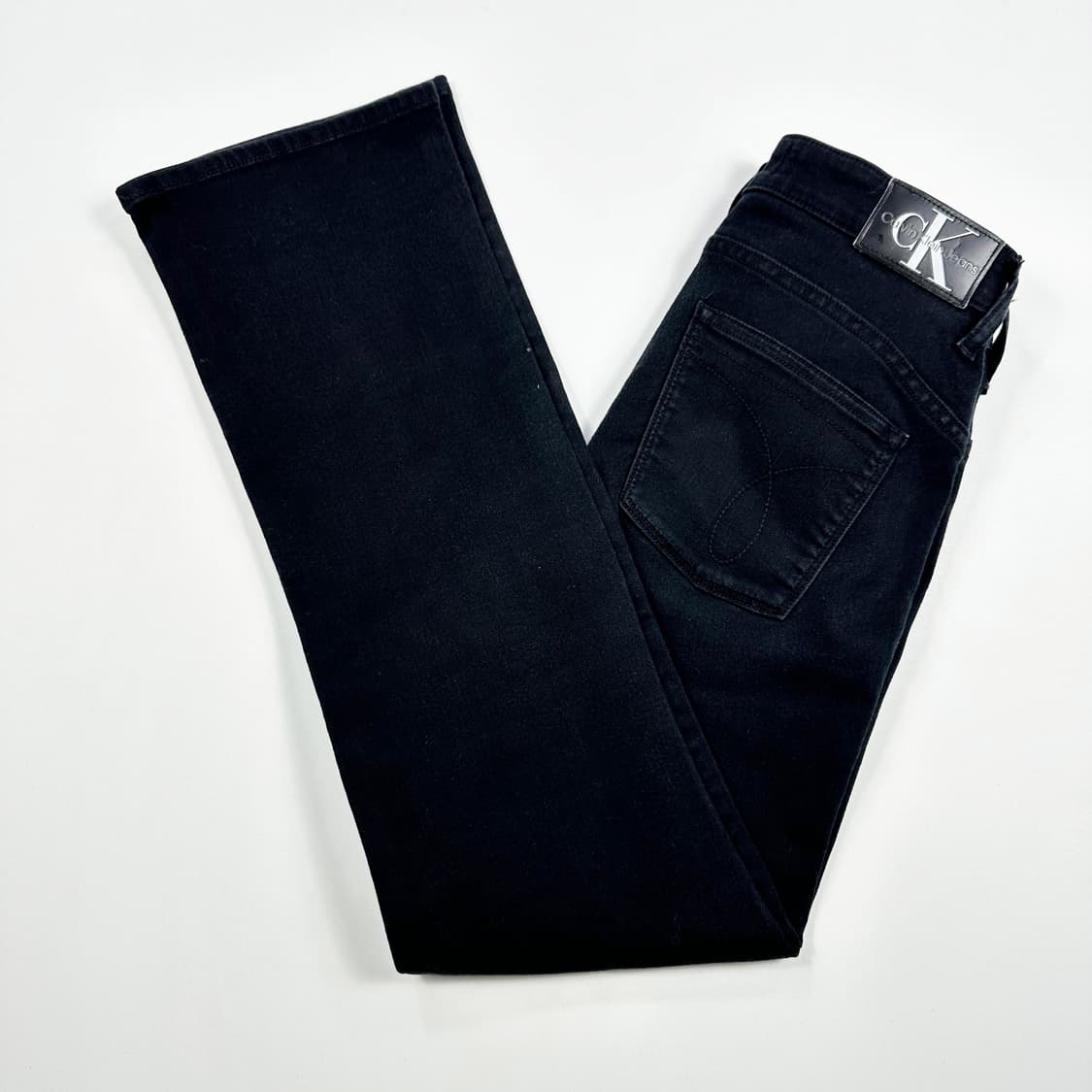 캘빈클라인 CK 흑청 블랙진 데님 팬츠 (28인치 여성추천) 상품이미지2