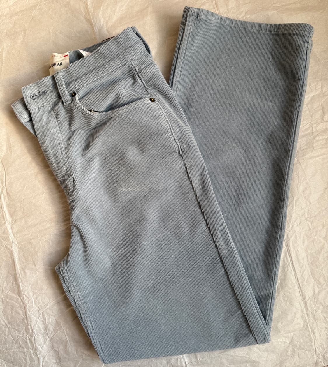 비아 플레인 코듀로이 팬츠 스몰 상품이미지2