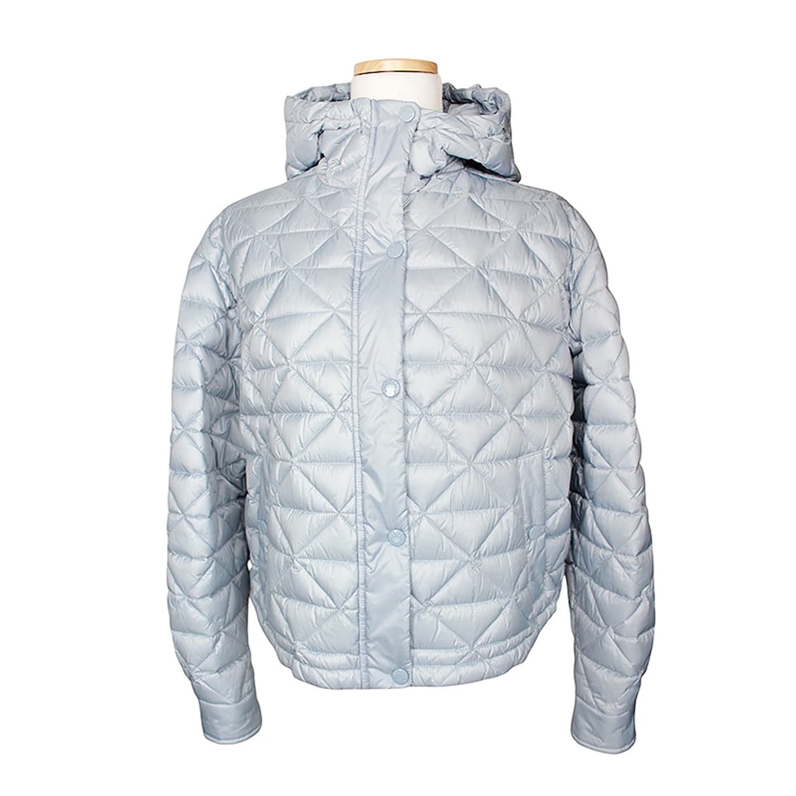 듀베티카 라이트블루 구스 다운 후드 패딩 자켓 44, 55 상품이미지1