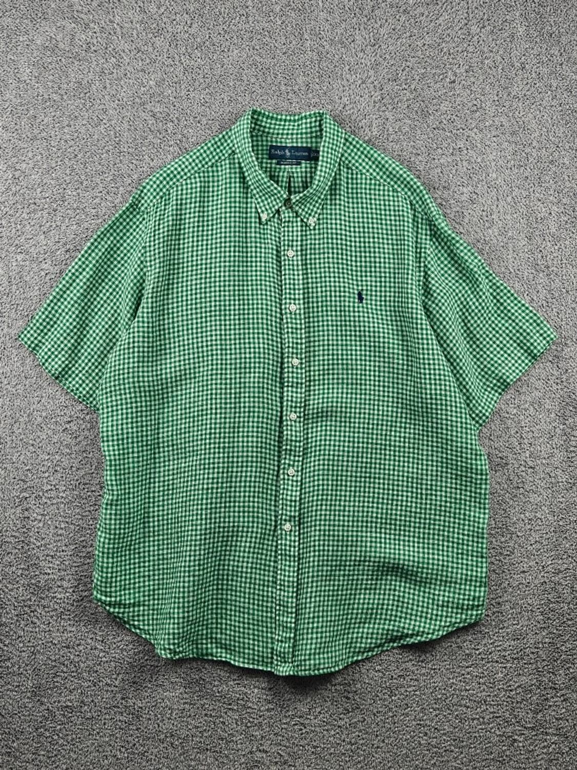 폴로랄프로렌 린넨 반팔 셔츠 ( 2XL ) / 12300 상품이미지1