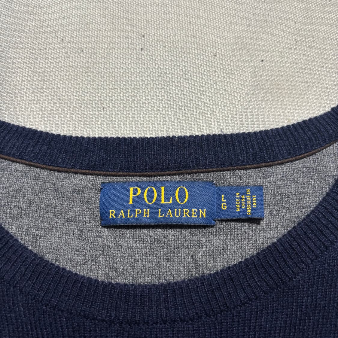 L 폴로랄프로렌 블루 포니 울 네이비 니트 상품이미지4
