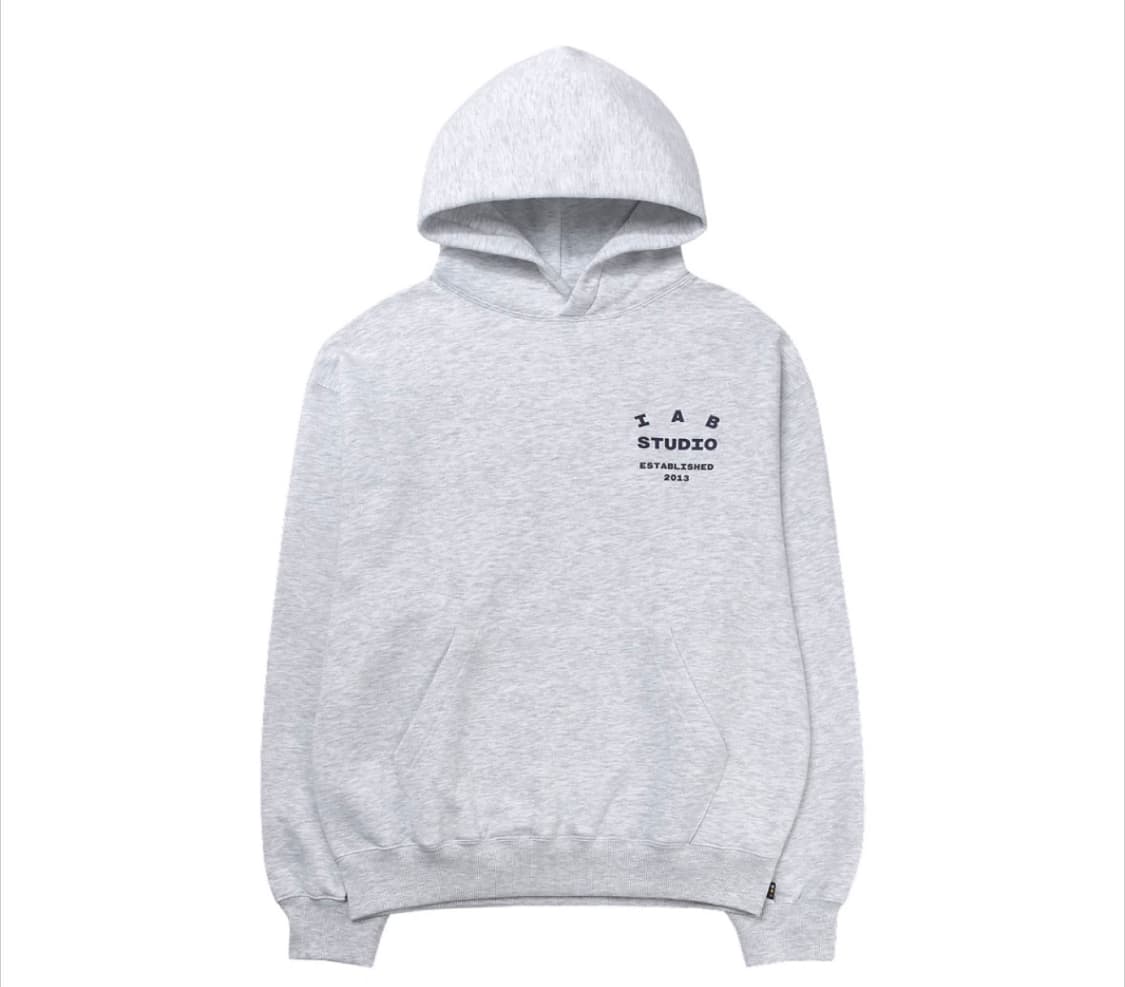 [XL] 아이앱 25 후드 그레이 네이비 상품이미지2