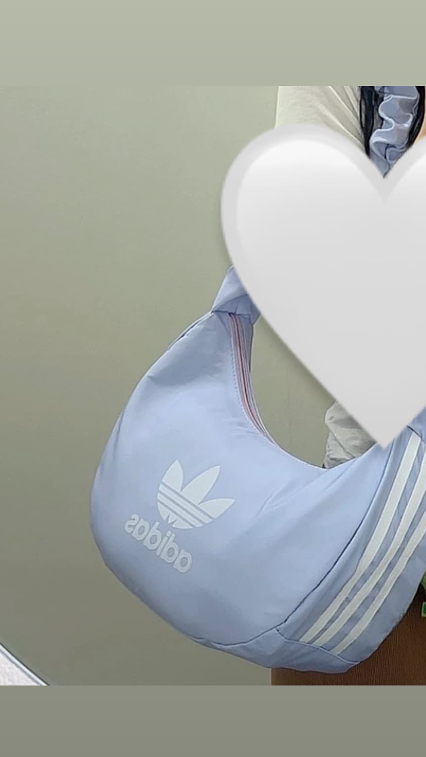 아디다스 숄더백 파스텔 퍼플 상품이미지1