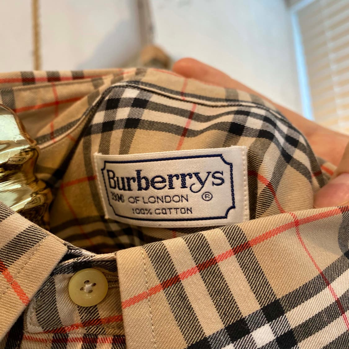 버버리 노바체크 셔츠 상품이미지5