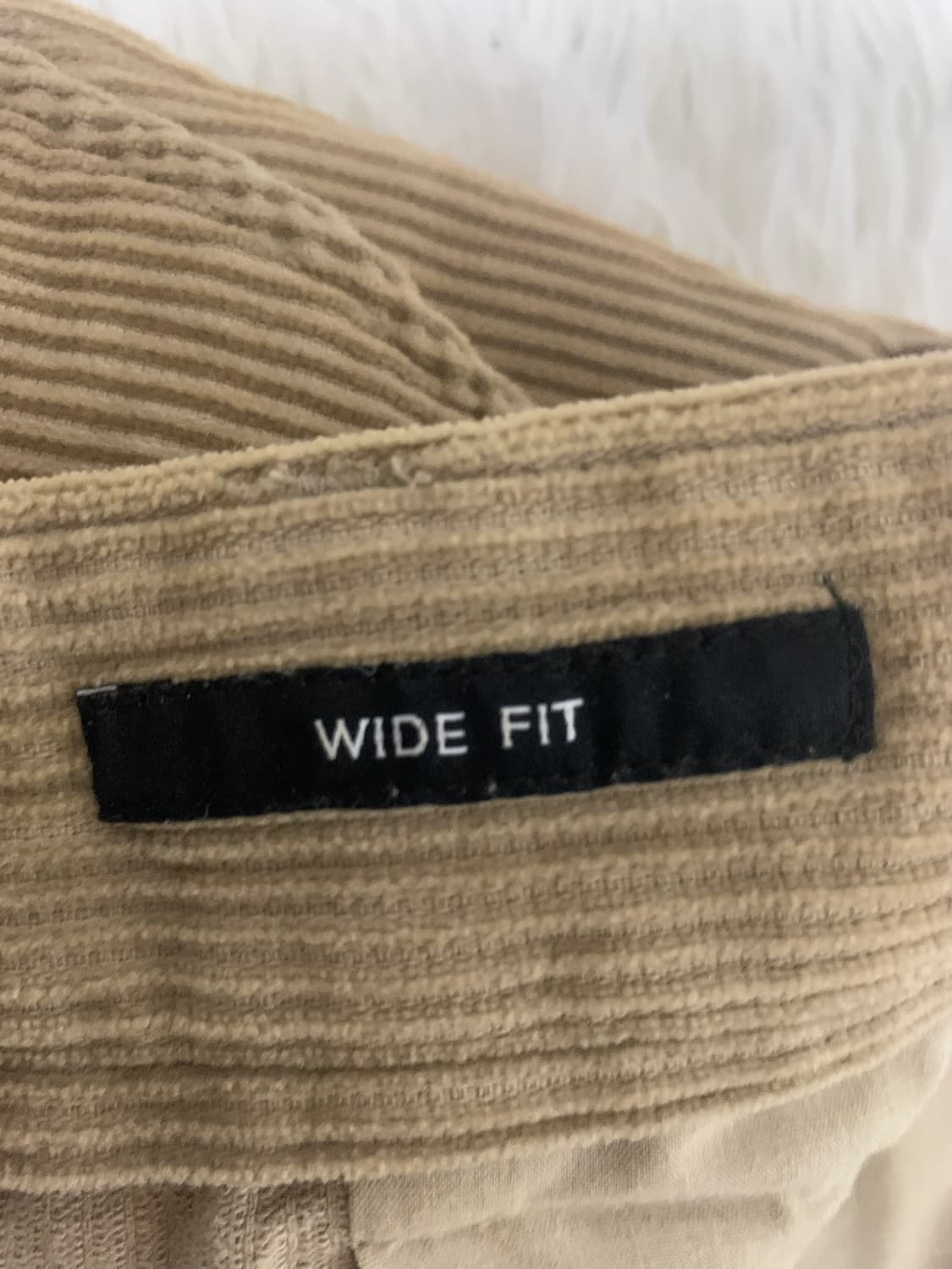 유니클로 코듀로이바지 와이드핏  상품이미지4