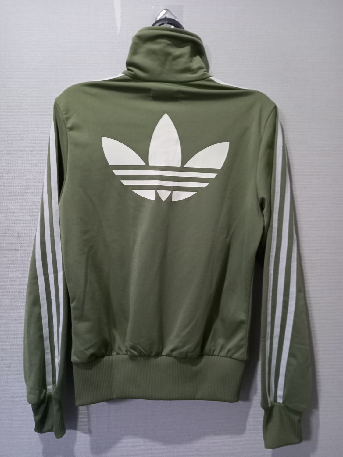 아디다스 희귀 카키 트랙탑 저지 져지집업 80~85 상품이미지3