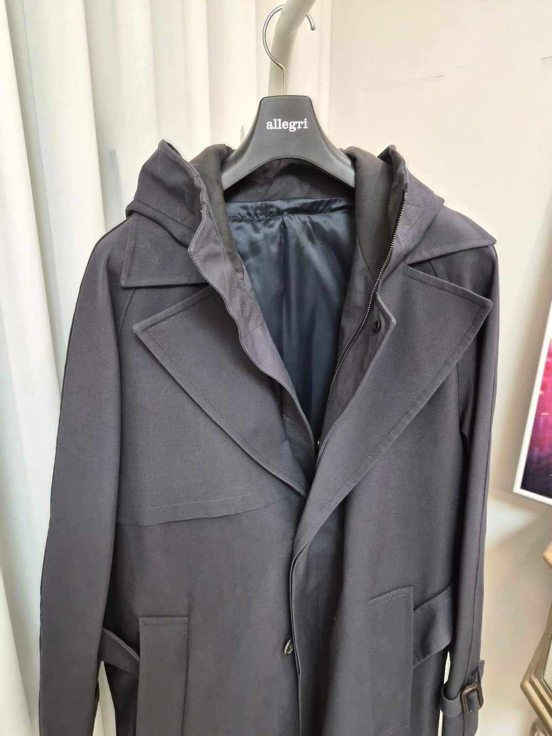 allegri 알레그리 트렌치코트 (후드 탈부착) 48사이즈 상품이미지5