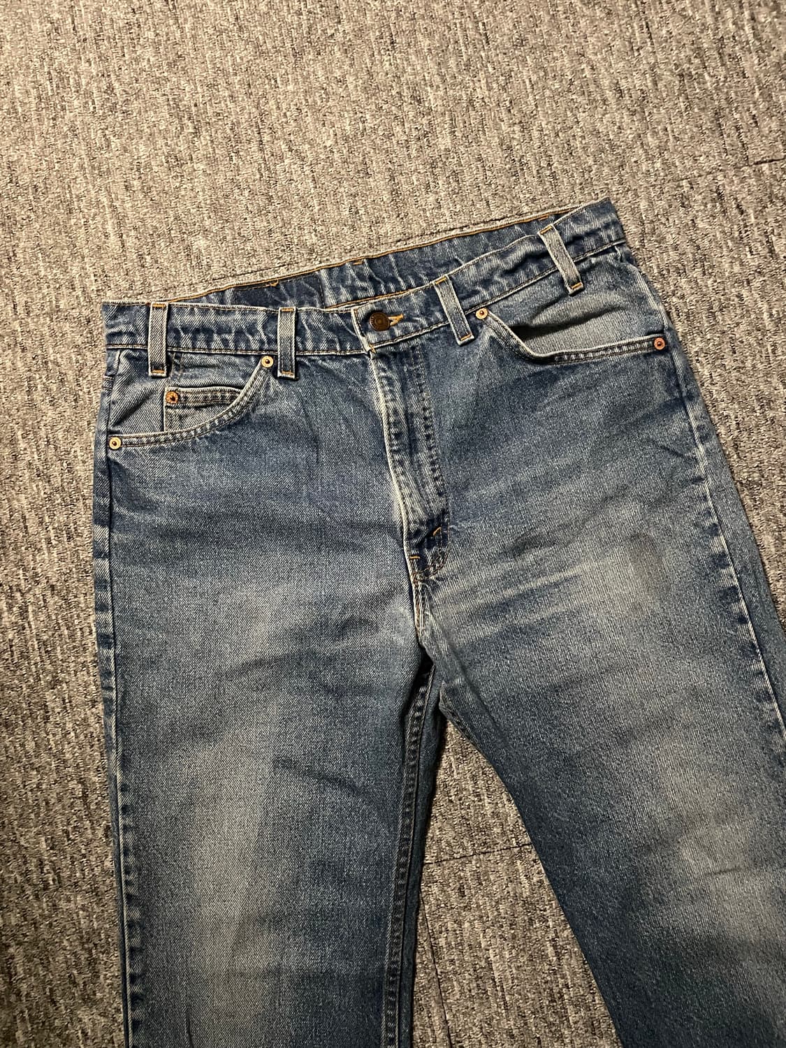 90s 리바이스 517 오렌지탭 데님 [36X32] 상품이미지1