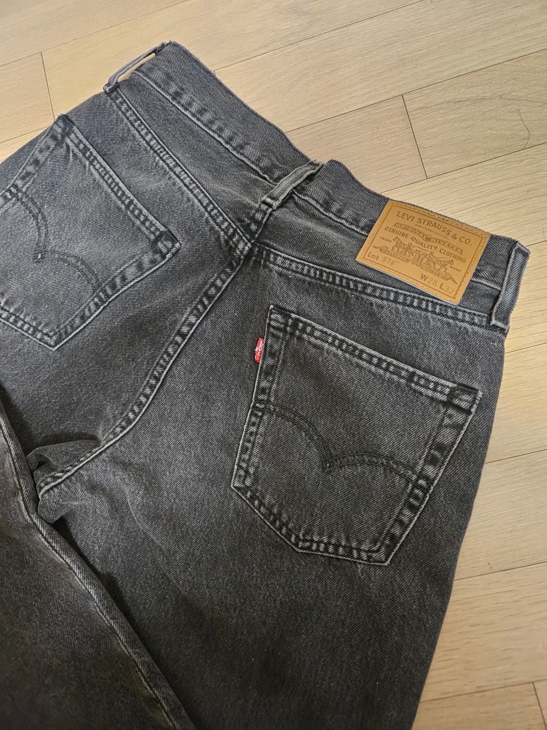 리바이스 578흑청 상품이미지2