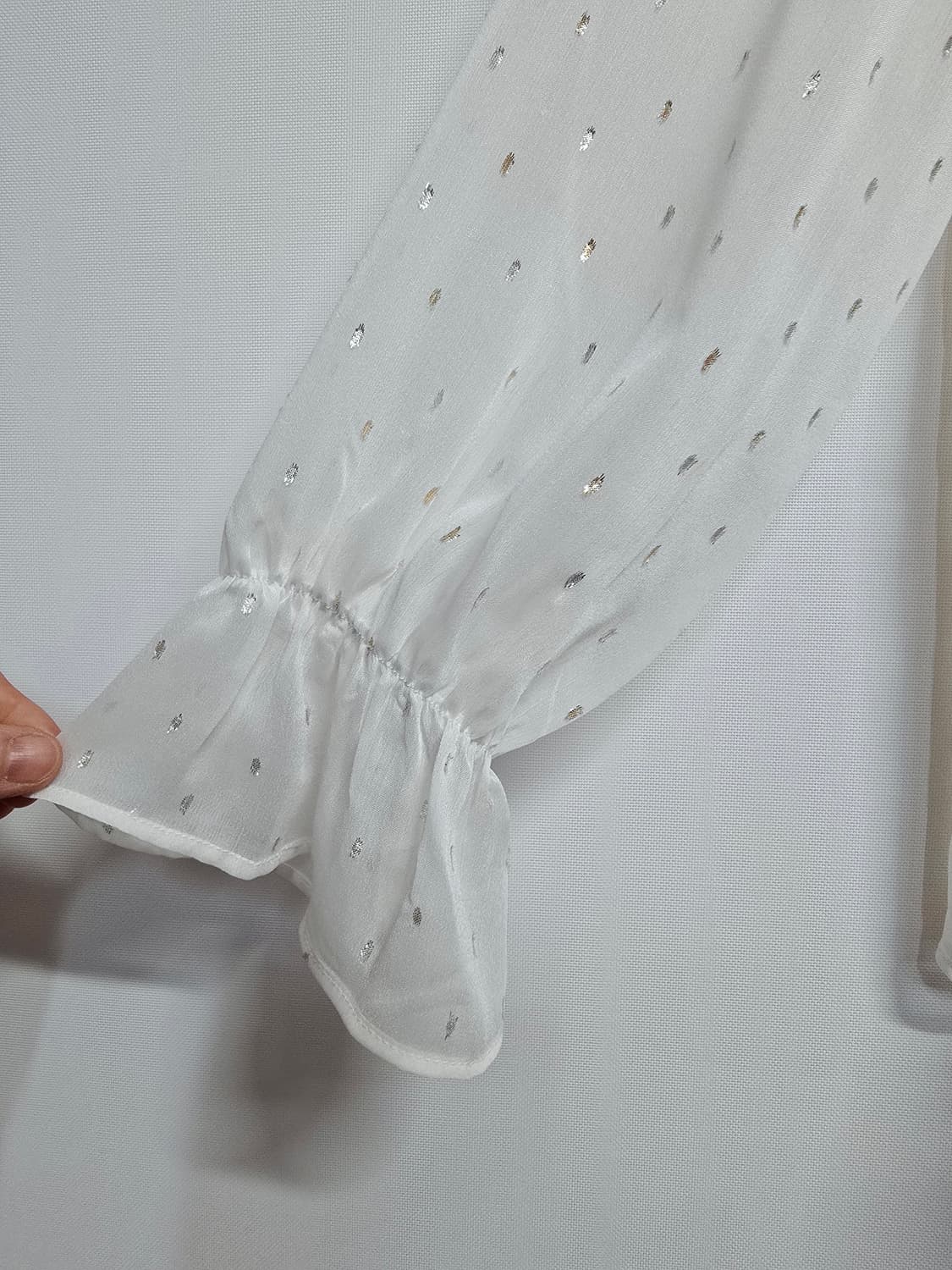 아뜰리에마졸리  프릴 블라우스 100 상품이미지4