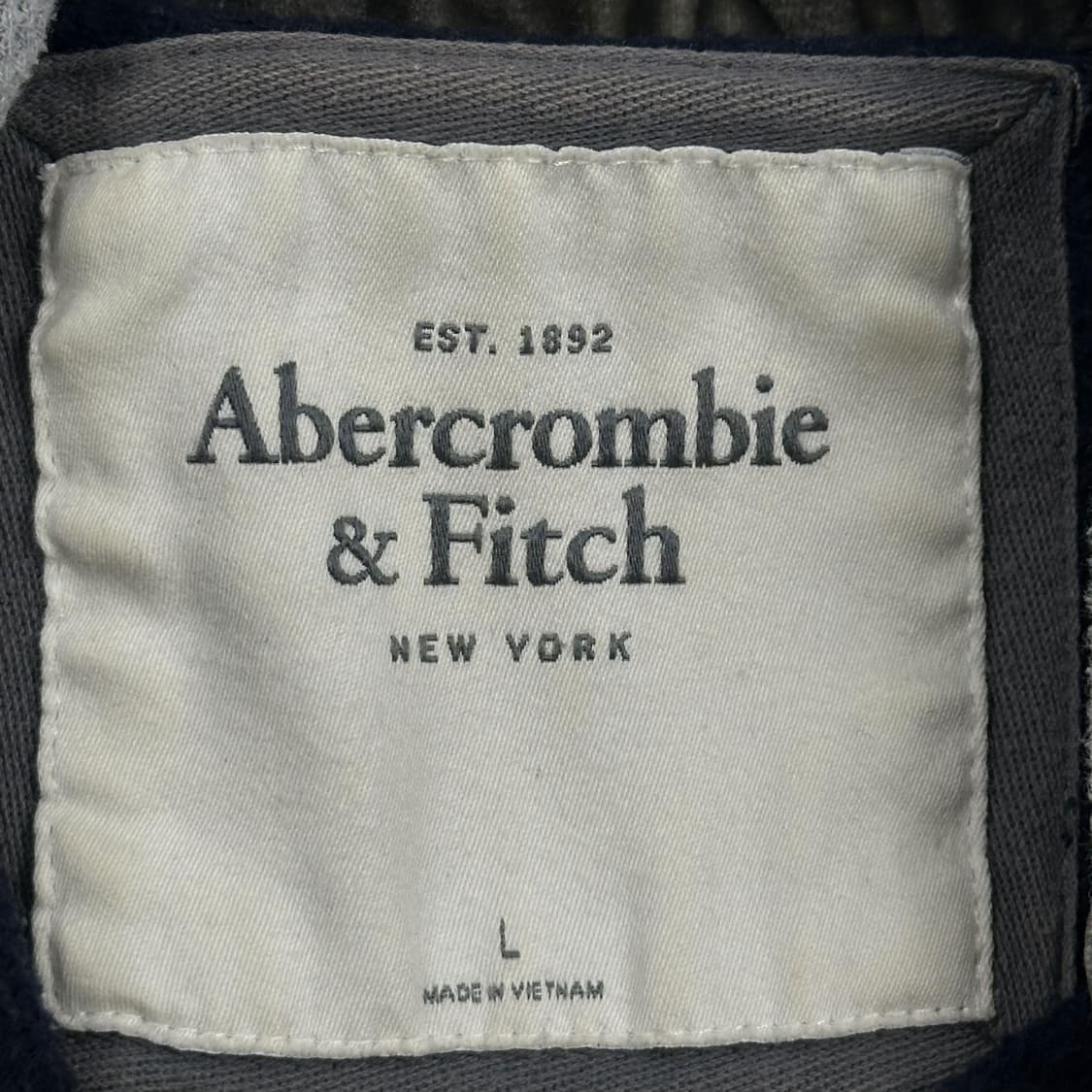 아베크롬비 og y2k 슬림핏 후드집업 네이비 여성L 상품이미지5