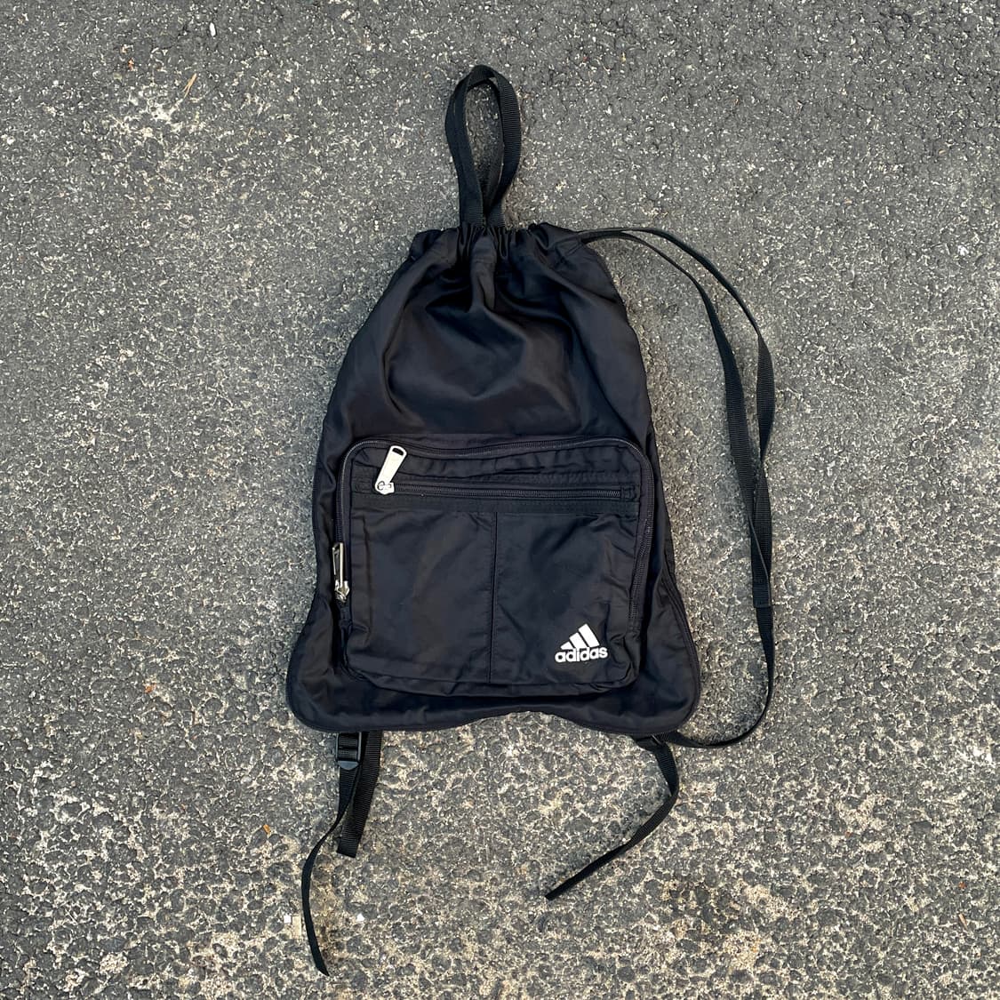 90s 아디다스 올드스쿨 복조리 미니 백팩 가방 OS 상품이미지1