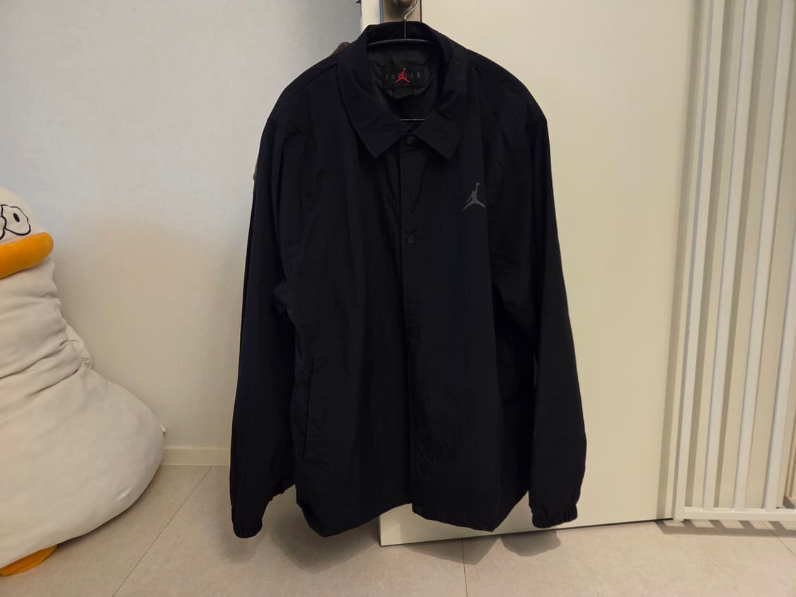 새상품_조던 블랙 코치 자켓 점퍼 상품이미지2