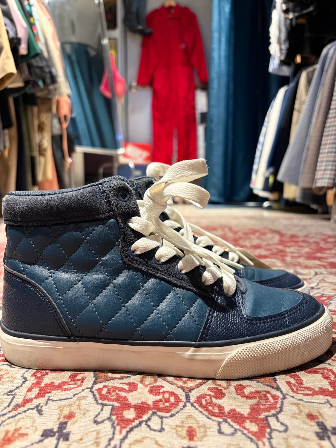 mlb 하이탑 스니커즈 상품이미지1