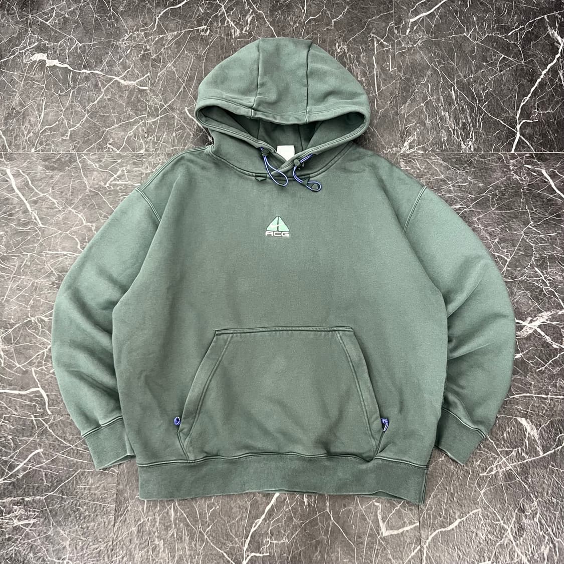 나이키 ACG 써마핏 플리스 풀오버 후디 그린 상품이미지1