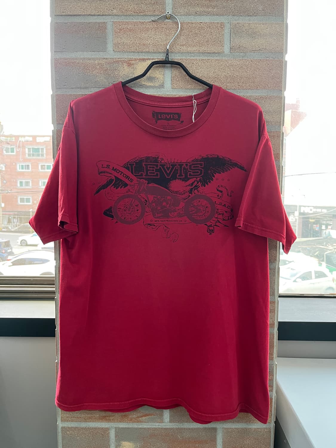 리바이스 모터사이클 프린팅 반팔 티셔츠 상품이미지7