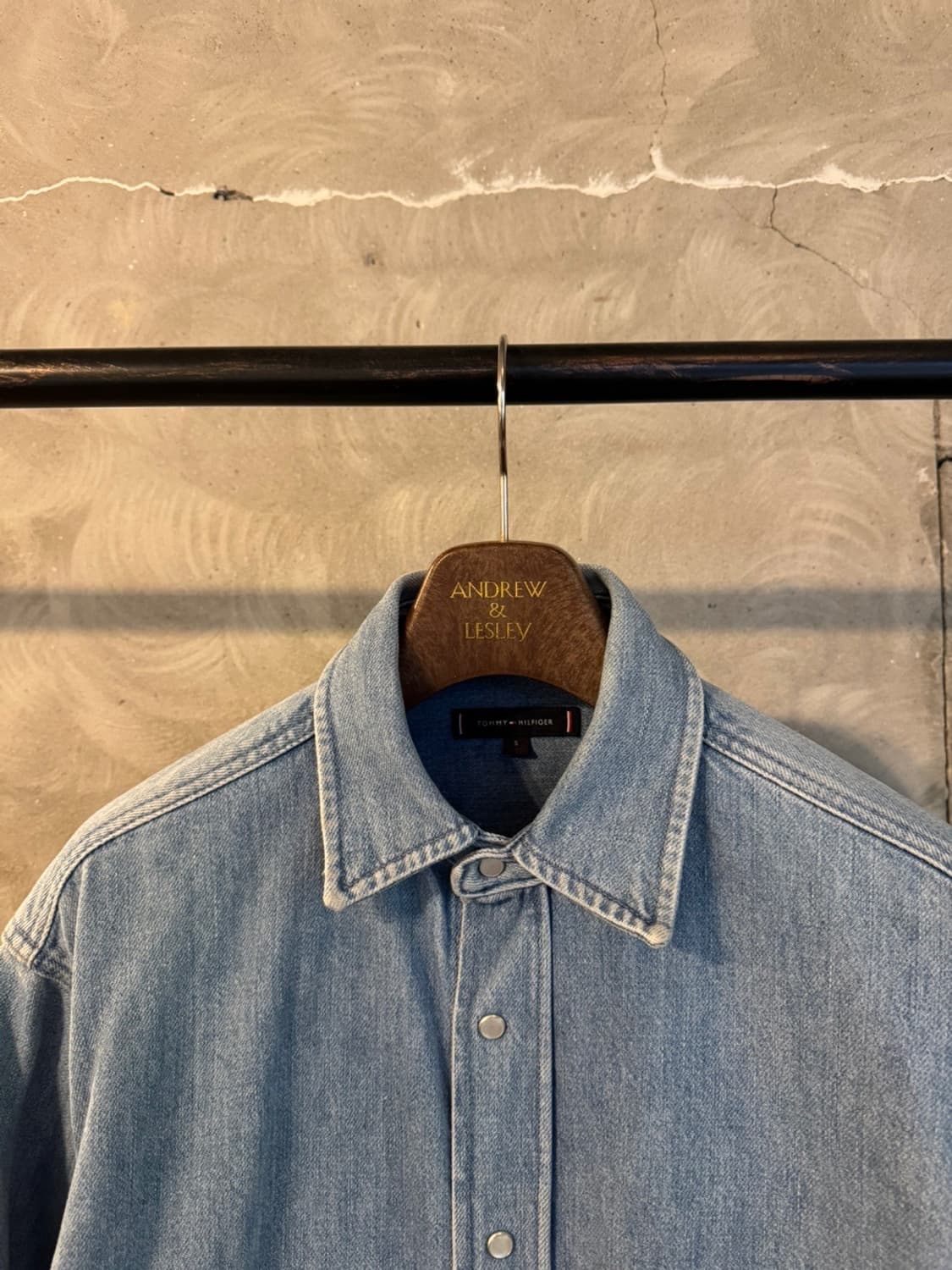 타미힐피거 데님 셔츠 100~105 상품이미지5