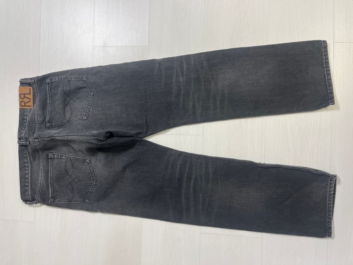 더블알엘 RRL 블랙 워싱 데님 (32/32) 상품이미지4