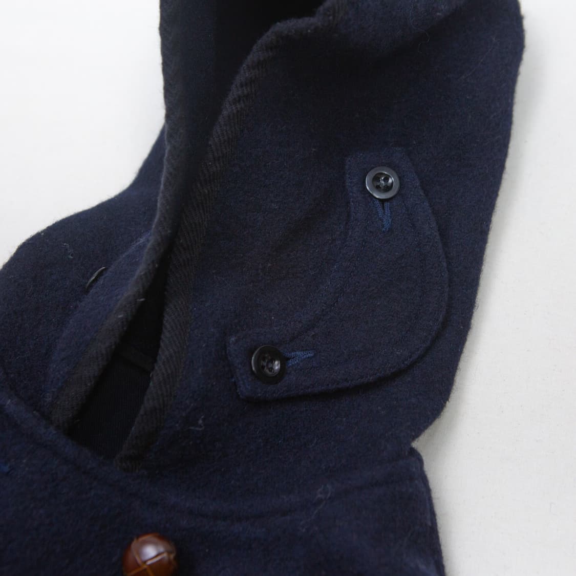 단톤 더블 브레스티드 울 코트 상품이미지6