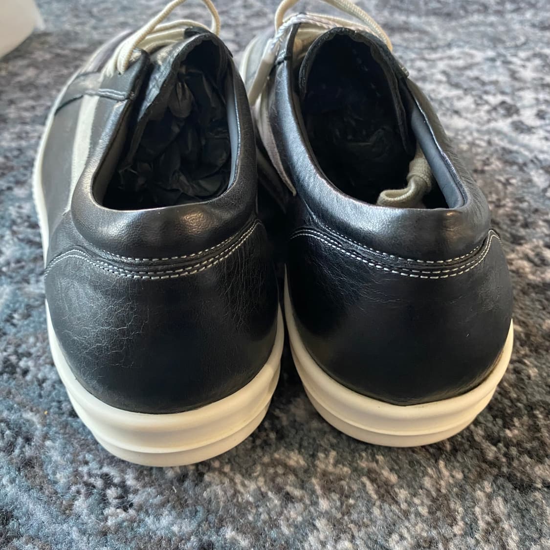 26ss 릭오웬스 템플 빈티지 스니커즈 블랙 44사이즈(LBELVS버젼) 상품이미지7