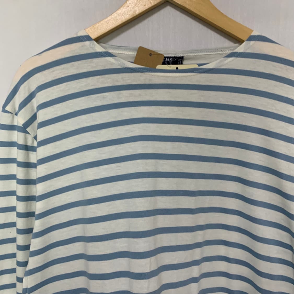 세인트제임스 스트라이프 롱슬리브 빈티지 스카이블루 XL 상품이미지3