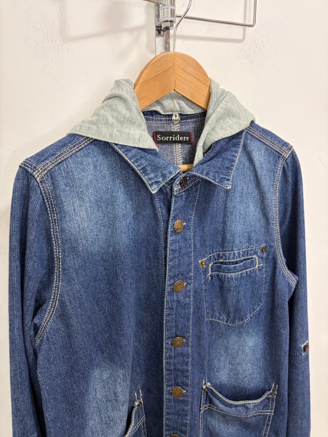 Sorridere y2k 데님자켓 상품이미지7