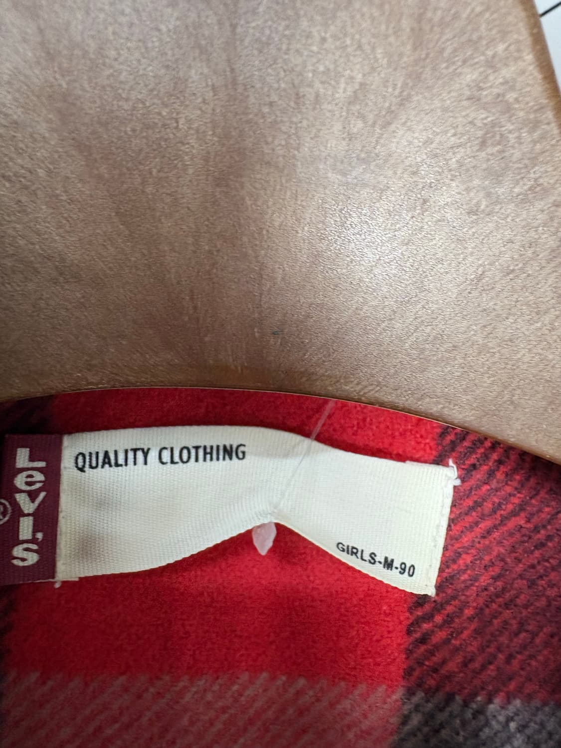 리바이스 레드 버팔로 체크 쉐르파 자켓 A2807 상품이미지7