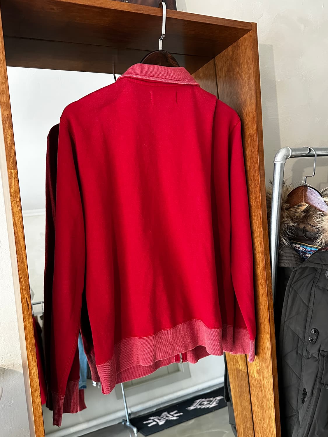 아비렉스 스웻 풀 집업 맨투맨 상품이미지2