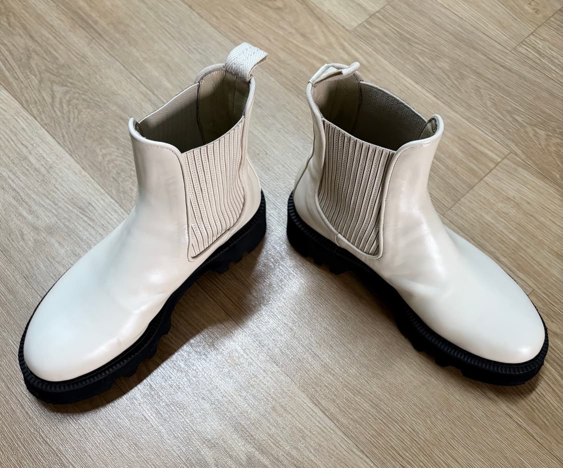 [235] 시스템 레이어드 밴드 레더 부츠 상품이미지3