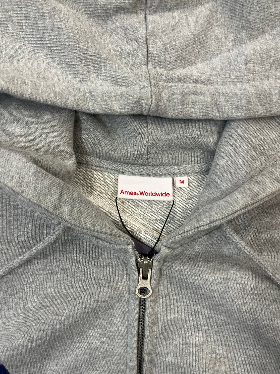 아메스 월드와이드 투웨이 후드집업 그레이 M #csz1877 상품이미지4