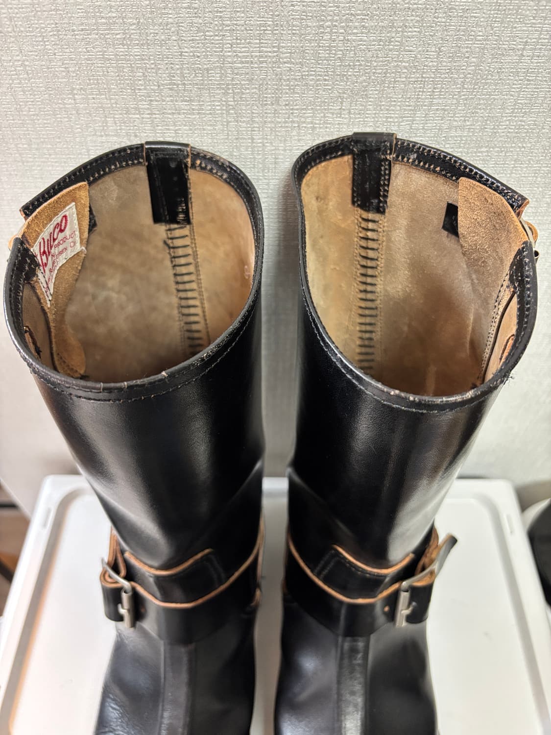 [9.5d] 부코 엔지니어부츠 뷰톡 홀스벗 상품이미지7