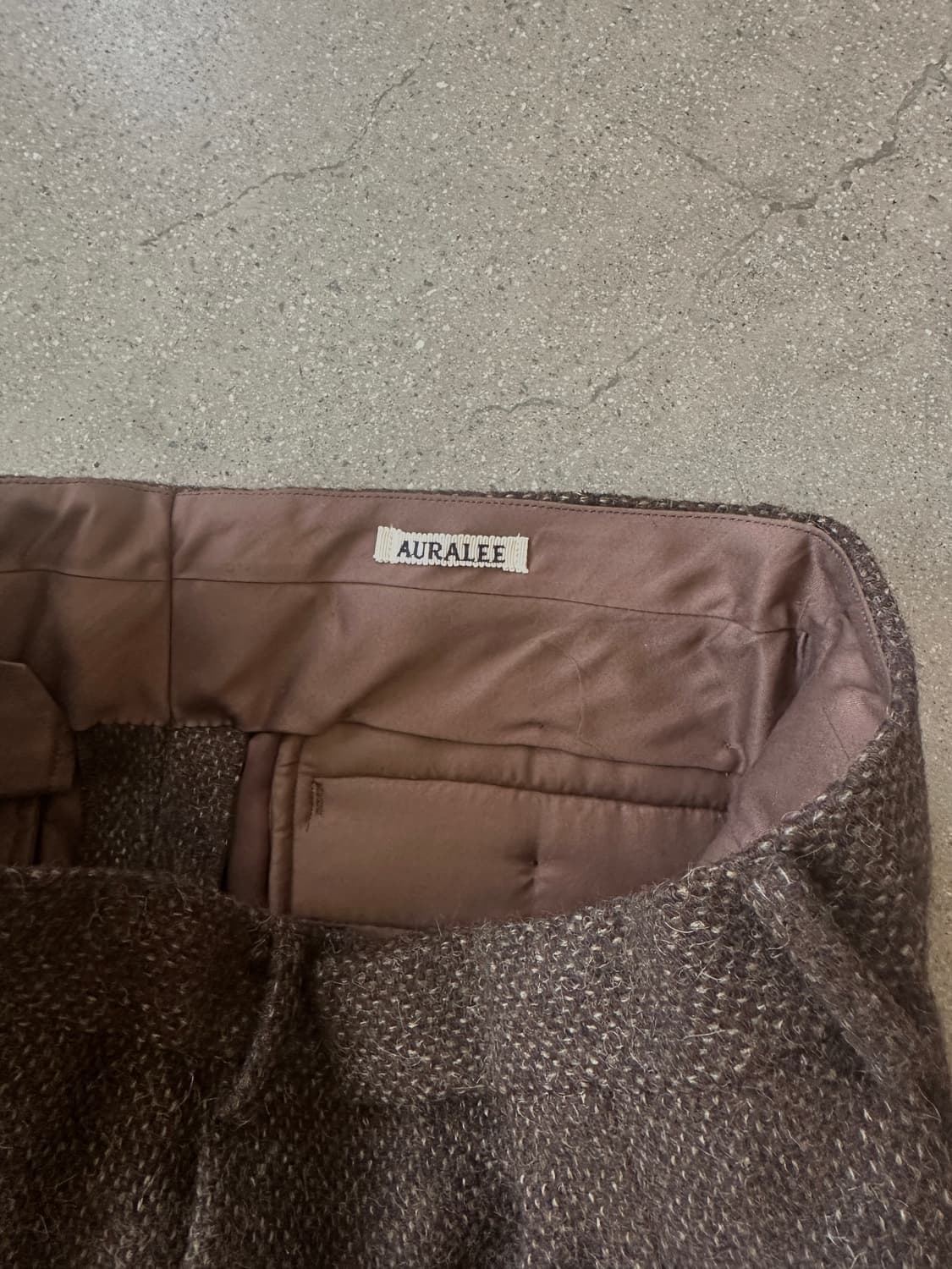 Auralee 24fw wool slacks 상품이미지3