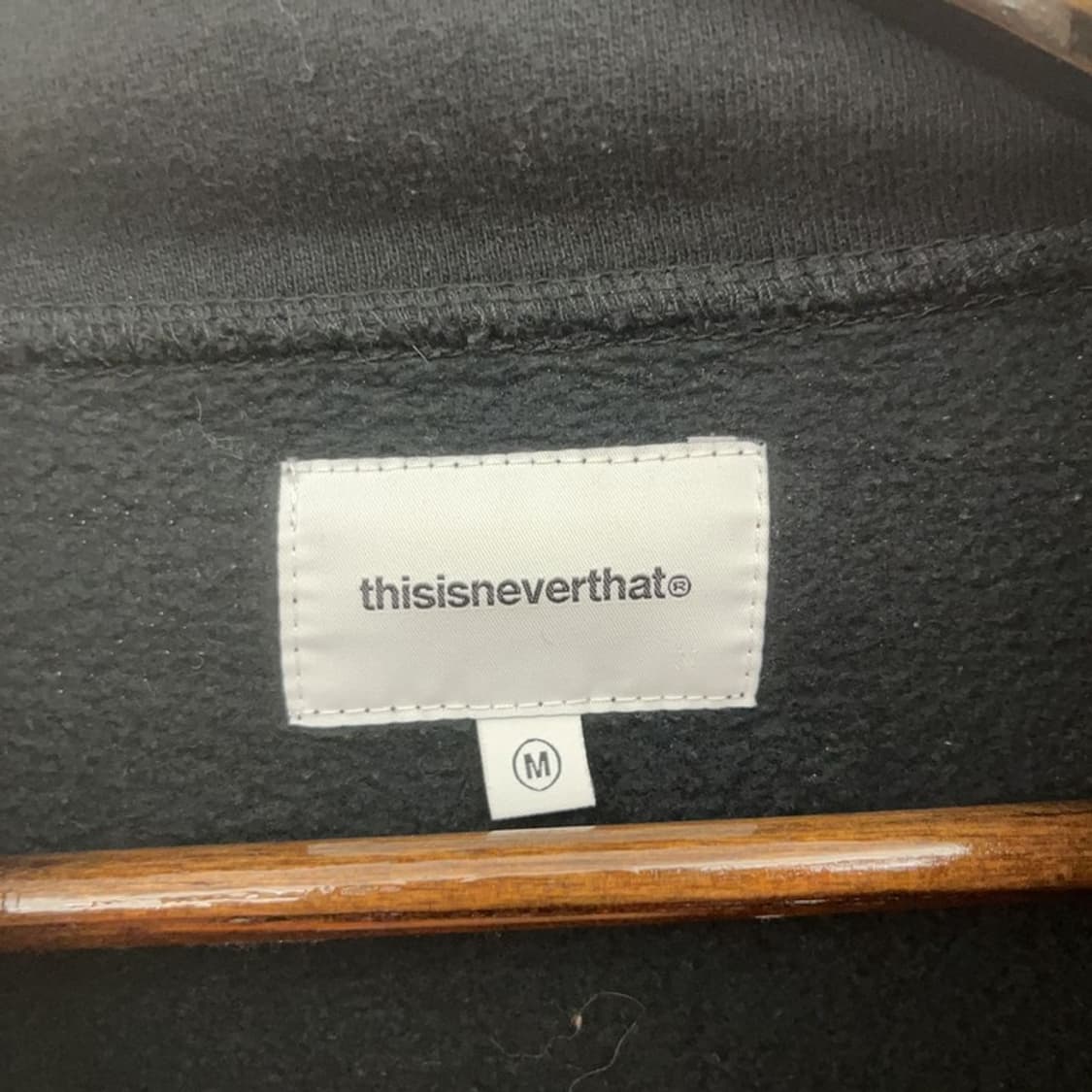 디스이즈네버댓 약기모 반집업 키치 자수패치 맨투맨 M C08461 상품이미지5